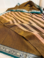 Handloom Mercerised Cotton Narayanpeth Saree