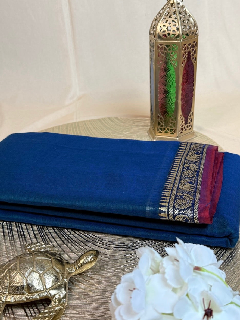 Handloom Mercerised Cotton Narayanpeth Saree
