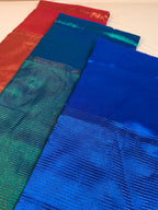 Tissue Saree with Shimmering Linear Pallu