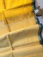 Handloom Maheshwari Small Self-Chex Saree