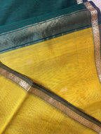 Handloom Maheshwari Star Butti Saree
