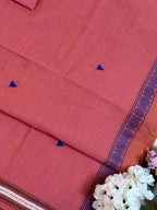 Handloom Dhaniakhali Triangle Butti with Small Border