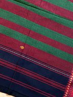 Handloom Dhaniakhali Intricate Contrast Border Saree