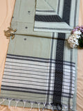 Handloom Dhaniakhali Small Butti with Intricate Border