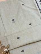 Handloom Dhaniakhali Small Butti with Intricate Border