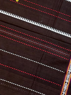 Handloom Dhaniakhali Skirt Border Saree