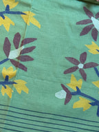 Handloom Mul cotton needle Jamdani Saree
