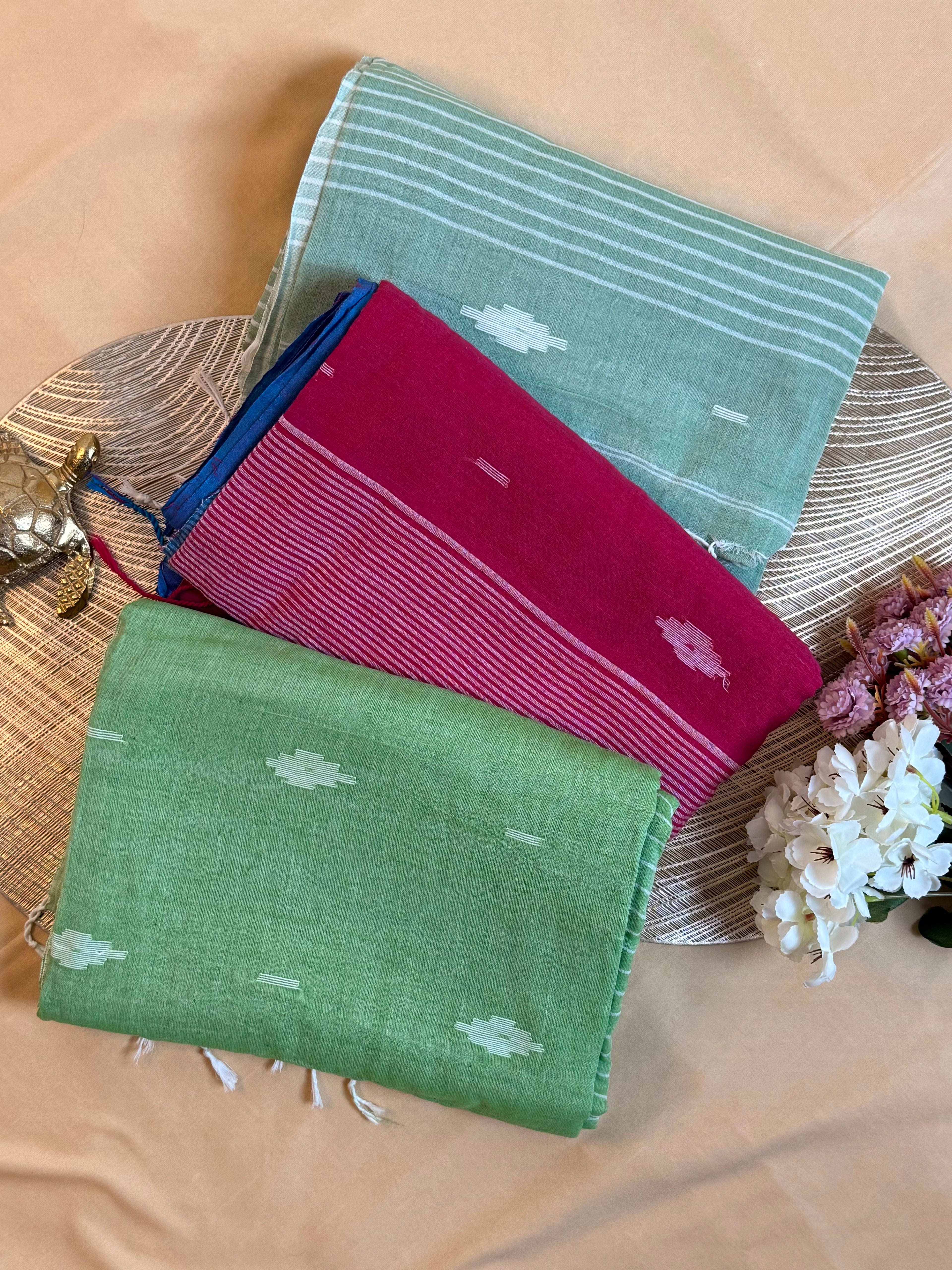 Handloom pure Cotton Saree