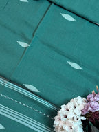 Pure Mul Cotton Saree with Needle Jamdani Artistry