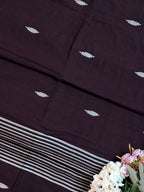 Pure Mul Cotton Saree with Needle Jamdani Artistry