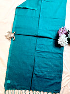 Handwoven Mul Cotton Saree with Sparkling Sequin