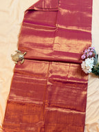 Raga Tissue Saree with Dual-Tone Radiance