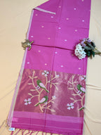 Maslite Cotton Jamdani-Paithani