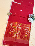 Maslite Cotton Jamdani-Paithani