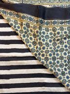 Pure Modal Saree with Hand-Block Ajrakh Artistry