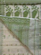 Dhakai Jamdani inspired Saree in Airy Cotton