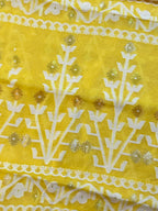 Dhakai Jamdani inspired Saree in Airy Cotton