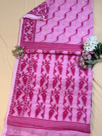 Dhakai Jamdani inspired Saree in Airy Cotton