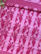 Dhakai Jamdani inspired Saree in Airy Cotton