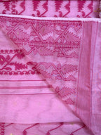 Dhakai Jamdani inspired Saree in Airy Cotton
