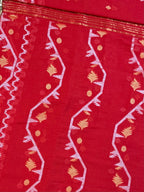 Jamdani inspired Saree in Soft Cotton