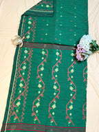 Jamdani inspired Saree in Soft Cotton