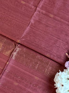 Handloom Maheshwari ‘Narmada Lehar’ Saree with Lotus Pallu