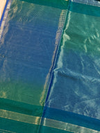 Handloom Maheshwari Line butta Saree