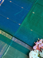 Handloom Maheshwari Line butta Saree