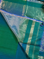 Handloom Maheshwari Line butta Saree