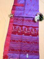 Silk Mark Certified Handloom Tussar Silk Saree with Baluchuri Work