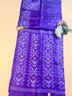 Silk Mark Certified Handloom Tussar Silk Saree with Jamdani Work