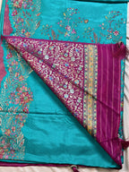 Exquisite Art Silk Saree with Pashmina Thread Weave