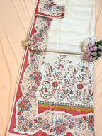 Exquisite Art Silk Saree with Pashmina Thread Weave