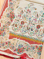 Exquisite Art Silk Saree with Pashmina Thread Weave