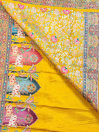 Exquisite Art Silk Saree with Pashmina Rajwadi Weave