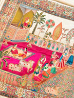 Exquisite Art Silk Saree with Pashmina Rajwadi Weave