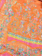 Exquisite Art Silk Saree with Pashmina Thread Weave